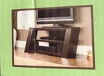 Sauder Tv Stand The Volte Collection Cinnamon Cherry Finish New Open Box. Fixed Price $59.99.