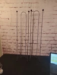 Lot Of 2, 38 Inch Metal Wire Dvd / Game Storage Rack Tower, Each Holds 45 Discs. Fixed Price $67.99.