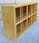 Vintage Handmade 96-CD Hard Wood Storage Rack Disc Holder (napa Valley Style). Fixed Price $45.00.