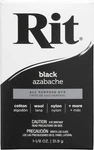Rit Powdered Fabric Dye, Black. Fixed Price $10.97.