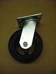 Shepherd 9493MW, 6" Mold On Rubber Swivel Caster 759996 X 4-1/2" Plate ( M-6 ). Fixed Price $37.00.