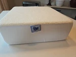 New Seat Foam Cushion Care 14X14X5 Washable Sherpa Fleece Cover. Fixed Price $19.00.