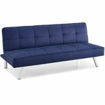 Serta SC-CRYS3LU2051 Multi-function Upholstery Fabric Sofa Blue. Fixed Price $250.00.