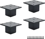 4 Pcs Metal Furniture Legs 2INCH Tall Square Tube Cabinet Feet Table Support. Fixed Price $27.95.