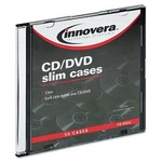 Innovera 85826 Slim Jewel - Casepolystyrene Clear 1 Cd/dvd. Fixed Price $19.27.