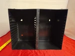 Vintage Case Logic 30 Cd Storage Organizer Hard Plastic Rack Wall Mountable. Fixed Price $31.37.