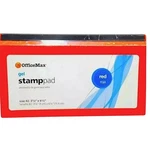 Red Ink Stamp Pad #2 Officemax Gel High Quality Supply New. Fixed Price $10.31.