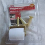 New Ace 2. 1/8" Stem Mount White Plastic Casters 54048 Wheel. Fixed Price $5.25.