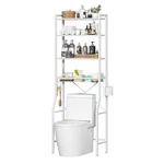 Over Toilet Bathroom ORGANIZER,4-TIER Adjustable Storage Rack,space-saving Shelf. Fixed Price $59.90.