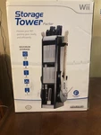 Nintendo Wii Zig-zag Gaming Storage Tower Levelup Organize 13 Video Games New. Fixed Price $85.00.