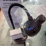 Lorell Led Desk Lamp 99774 Black Flexible Gooseneck Electronic Adapter. Fixed Price $37.00.