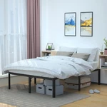 Amazon Basics Sturdy Heavy-duty Non-slip Platform Bed Frame 18 Inch King Black. Fixed Price $145.93.