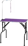 Grooming Table W/36IN Arm, 30X18IN Purple. Fixed Price $252.77.