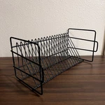 Metal Wire 20 Cd Rack Stand Holder Organizer Desk Tabletop Black Ikea. Fixed Price $37.85.