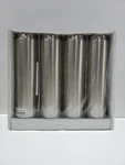4 Ikea Norsborg 7 1/8" Furniture Sofa Legs Couch Bed Chair Steel M1 New Sealed. Fixed Price $29.99.