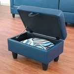 Storage Ottoman Lift Top Toy Box Coffee Table Footstool Tufted Modern Design New. Fixed Price $98.78.
