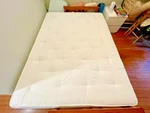 Excellent Condition Firm Queen Sized Mattress W/ Strata Futon Frame!!!. Fixed Price $800.00.