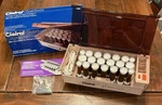 Clairol Custom Caresetter K-400FP Hair Rollers W/ Pins New Open Box 1984. Fixed Price $119.99.