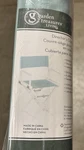 Directors Chair Blue Cover Back & Bottom Set #0313904 Garden Treasures Living. Fixed Price $8.99.