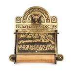 Renovators Supply Brass Toilet Paper Holder - Antique Wall Mount. Fixed Price $98.87.