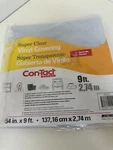Con-tact Vinyl Covering Clear (KIT54C3P20808P). Fixed Price $17.39.
