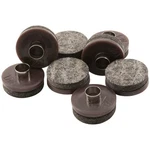 Softtouch 7/8" Round Nail On Heavy Duty Felt Furniture Pads Inch, Brown. Fixed Price $8.45.