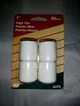 Waxman Nos Kf #6570 Furniture Leg High Tips Floor Protection 1" Dia. Fixed Price $10.00.