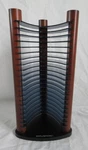Atlantic Storage Tower / Display Rack Holds 20 - Color Blue And Wood. Fixed Price $28.00.