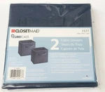 Closetmaid Cubeicals Fabric Drawer Blue Pack Inch X 5.75. Fixed Price $10.99.