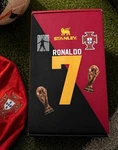 Stanley 40OZ Ronaldo World Cup Tumbler W/ Lid, Straw & Soccer Ball Topper. Fixed Price $42.99.