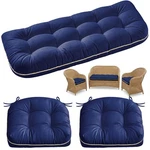 Chair Cushions 3 Pieces Set For Outdoor Furniture, Replacement Patio Wicker. Fixed Price $103.30.