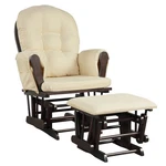 Baby Nursery Relax Rocker Rocking Chair Glider & Ottoman Set W/ Cushion Beige. Fixed Price $199.99.