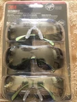 3M Securefit Safety Eyewear SF400W3PKP. Fixed Price $50.00.