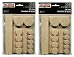 (2PK) Brand New Sealed Packed Tool Bench Hardware Felt Pads 27/PACK = Total 54. Fixed Price $19.99.