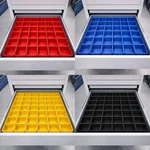 48PC 3X4" Drawer Organizer Bins Modular Storage Hardware Craft Toolbox System. Fixed Price $89.99.