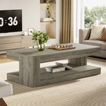 Rectangle Coffee Table, 47-INCH Center Cocktail W/ Storage For Livingroom. Fixed Price $139.99.