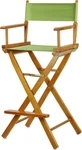 Casual Home 230-05/021-72 Honey Oak Frame-lime Green Canvas Director Chair 30". Fixed Price $140.15.