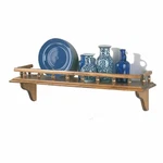 Kitchen Shelves Antique Pine Captain's Shelf 28" W Renovators Supply. Fixed Price $173.99.