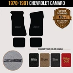 Grand Touring Camaro Z28 Logo Front & Rear Floor Mats For 70-81 #alc. Fixed Price $176.94.