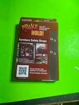 Quake-hold Furniture Safety Strap, 2 15" Straps Prevent From Falling. Fixed Price $9.89.