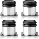 4 Pcs Adjustable Stainless Steel Furniture Legs, 50X50MM Round Kitchen Feet. Fixed Price $10.45.