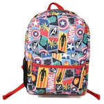 Large Backpack - Marvel Avengers Logo Allover Print Icon Comic 16" School Bag. Fixed Price $26.95.