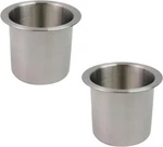 2PCS Stainless Steel Holder Insert, Metal Sofa Recliner Cups Replacem. Fixed Price $24.99.