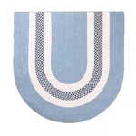Oval Area Rug 6' X 4' Blue Cotton Renovator's Supply. Fixed Price $245.99.