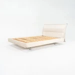 2002 Antonio Citterio For B&b Italia Queen Size Bed Headboard W/ White Fabric. Fixed Price $8000.00.