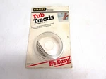 Nos! Stanley 7-PC Self-adhesive Tub Treads Non Slip Strips, 3/4" Wide X 10" Long. Fixed Price $7.99.