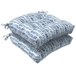 Outdoor Seat Seasonal Tufted Chair Cushions, Patio Pads For Di.... Fixed Price $104.78.