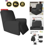 4 Pieces Microfiber Stretch Recliner Slipcover Spandex Soft Fitted Sofa Cou.... Fixed Price $43.99.