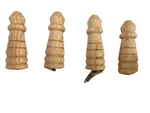 Lot Of Waddell 2554 Early American Table Leg, 3/4" Turned And Unfinished. Fixed Price $19.99.