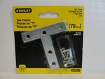 Stanley 75-5750 CD995-1/2 Tee Plates, 3-INCH, Zinc Plated. Fixed Price $7.49.